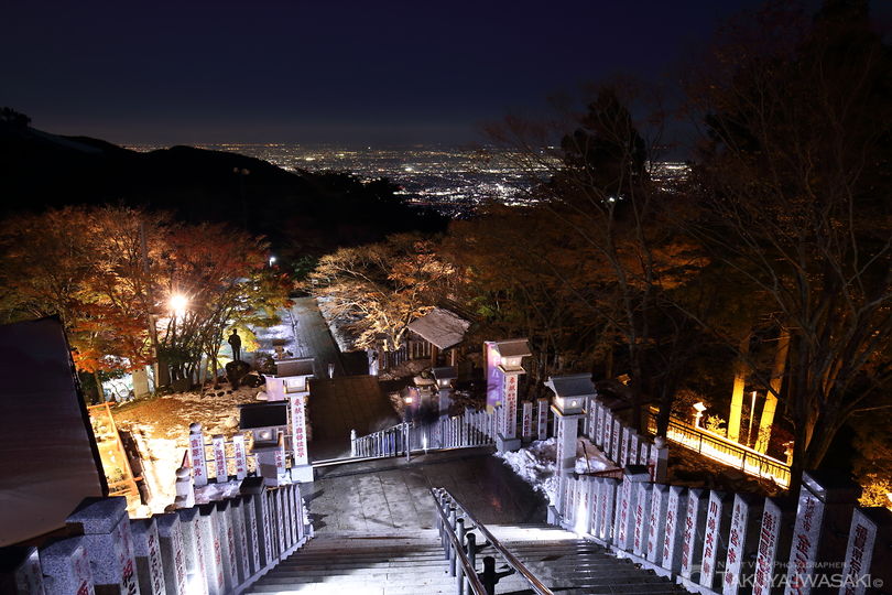 大山阿夫利神社の夜景スポット写真（3）