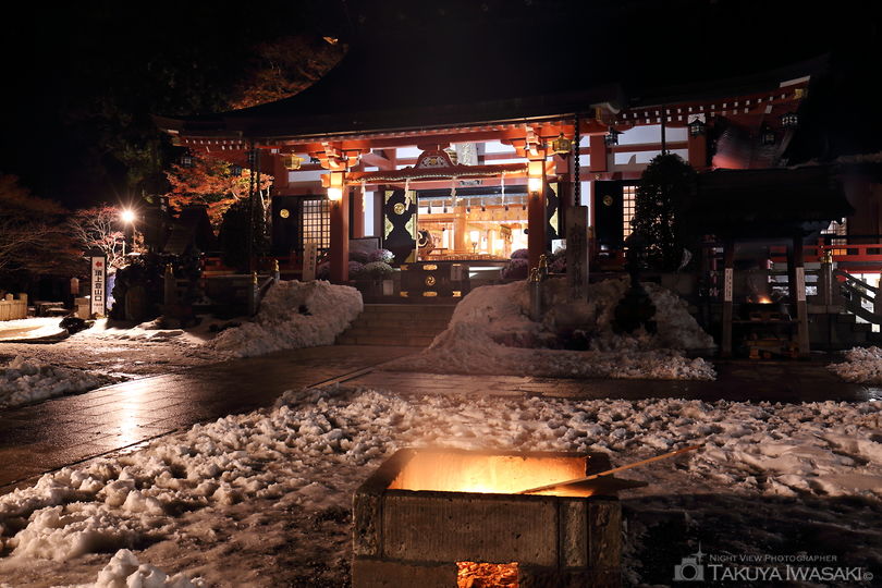 大山阿夫利神社の夜景スポット写真（4）