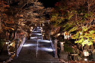 大山阿夫利神社の夜景スポット写真（5）class=