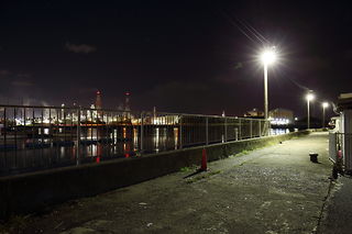 石津漁港の夜景スポット写真（4）class=