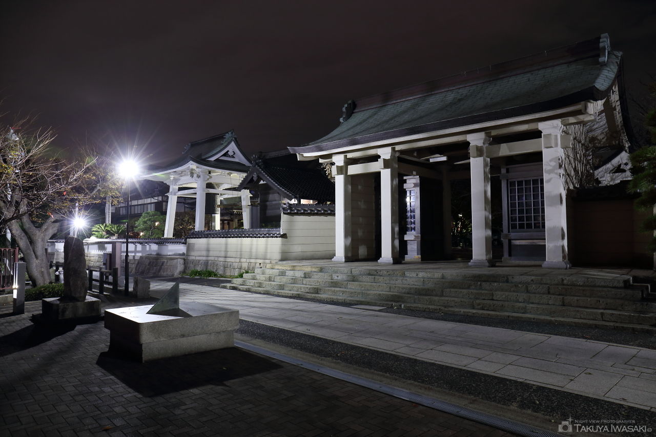 人丸山公園の夜景スポット写真（4）