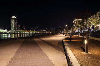 新港第一突堤緑地の夜景スポット写真（4）class=