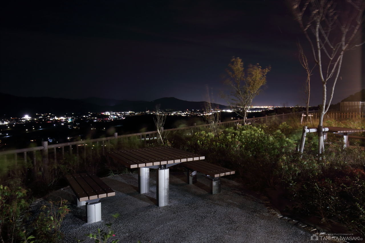 織田信長 戦地本陣跡の夜景スポット写真（3）