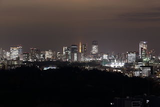 新宿高島屋タイムズスクエア　ホワイトガーデンの夜景スポット写真（2）class=