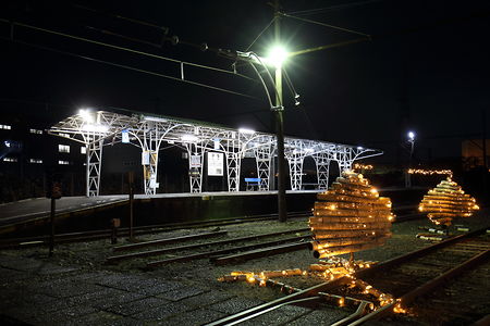 比奈駅の夜景スポット写真（3）class=