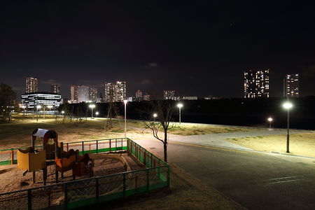 豊洲六丁目公園の夜景スポット写真（2）class=