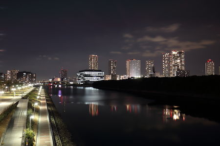 木遣り橋の夜景スポット写真（1）class=