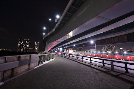 木遣り橋の夜景スポット写真（3）class=