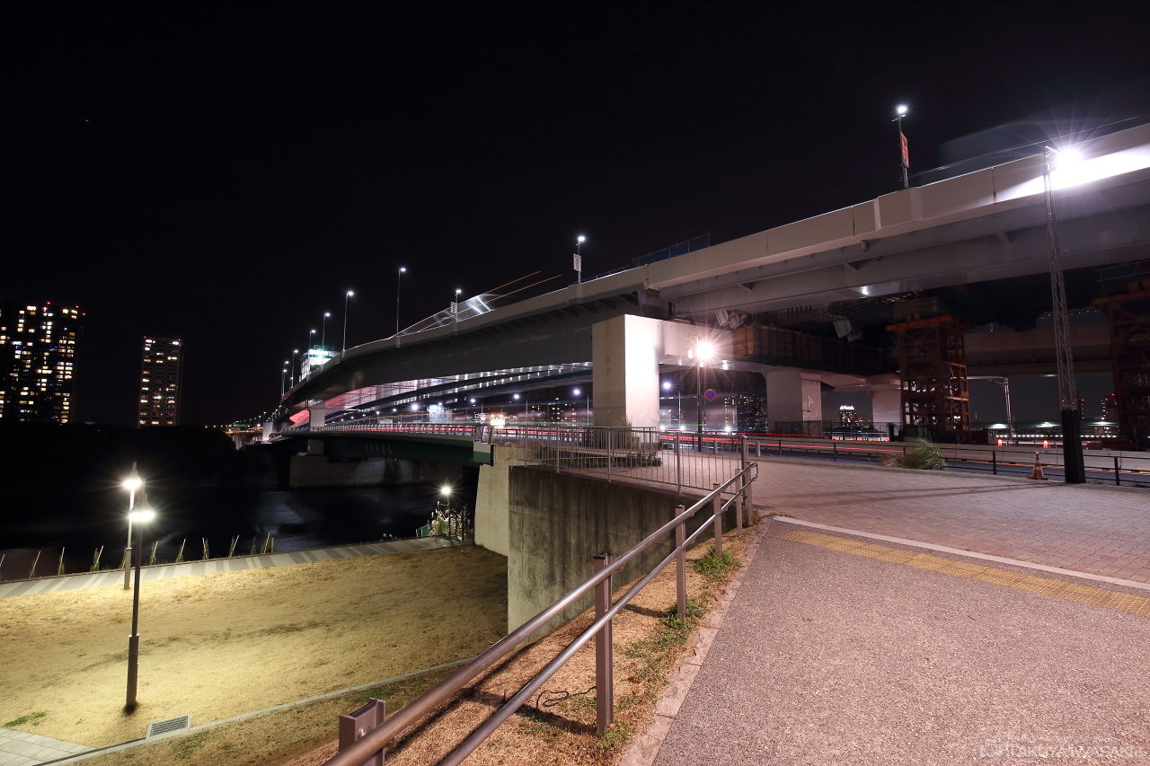 木遣り橋の夜景スポット写真（4）