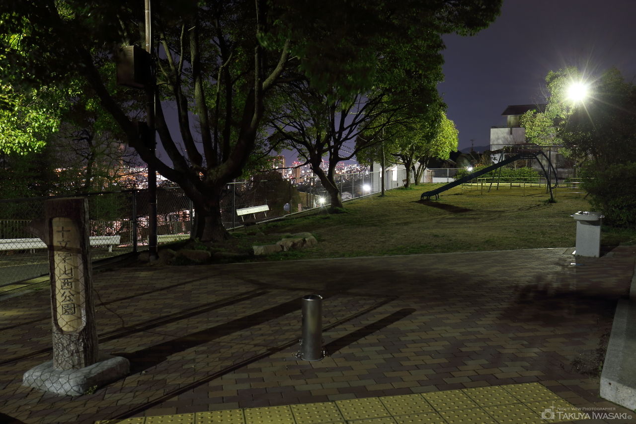 十文字山西公園の夜景スポット写真（4）