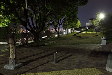 十文字山西公園の夜景スポット写真（4）class=