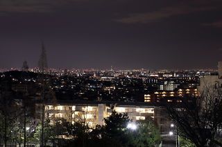 朝日ヶ丘北公園の夜景スポット写真（1）class=