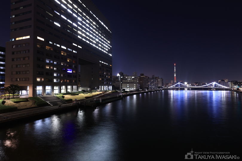 隅田川大橋 北側の夜景スポット写真（3）