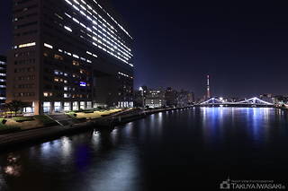 隅田川大橋 北側の夜景スポット写真（3）class=
