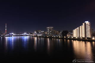 隅田川大橋 北側の夜景スポット写真（4）class=
