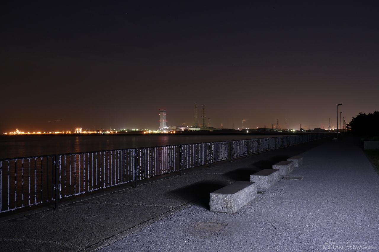 富津みなと公園の夜景スポット写真（2）