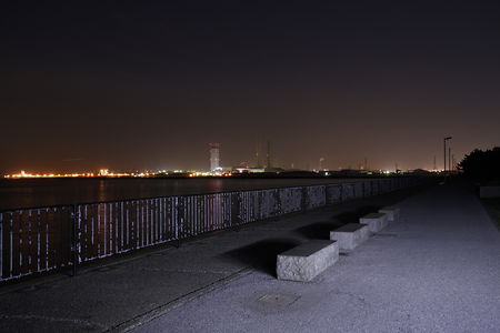 富津みなと公園の夜景スポット写真（2）class=