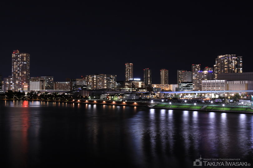 晴海大橋 東側の夜景スポット写真（3）