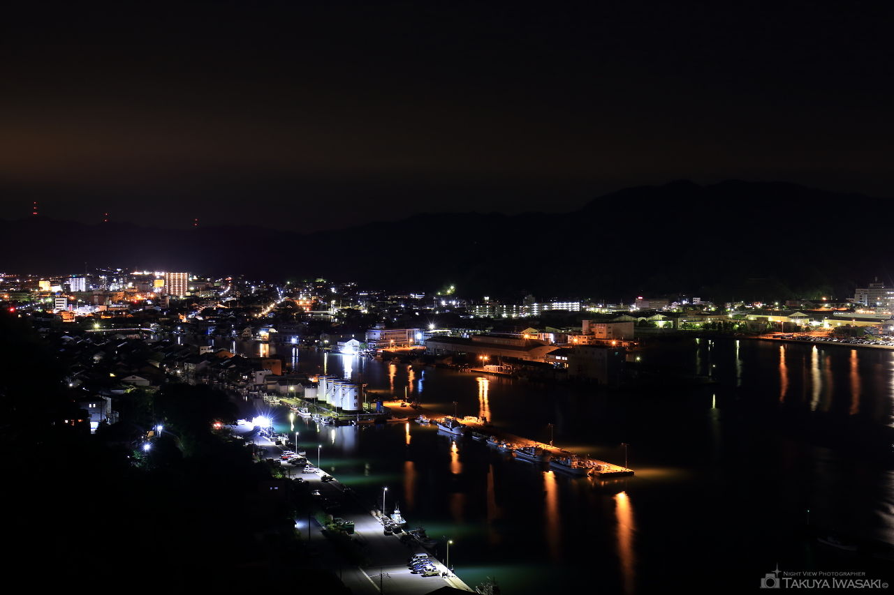 匂崎公園の夜景スポット写真（1）