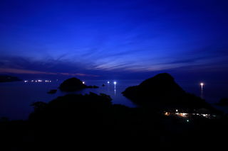 ゆうなぎの丘の夜景スポット写真（2）class=