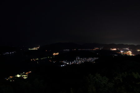 五老ヶ岳公園 頂上広場の夜景スポット写真（1）class=