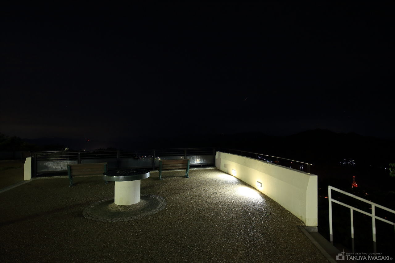 五老ヶ岳公園 頂上広場の夜景スポット写真（3）