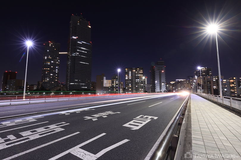佃大橋・東側の夜景スポット写真（5）