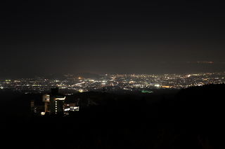 富士箱根ランドの夜景スポット写真（1）class=