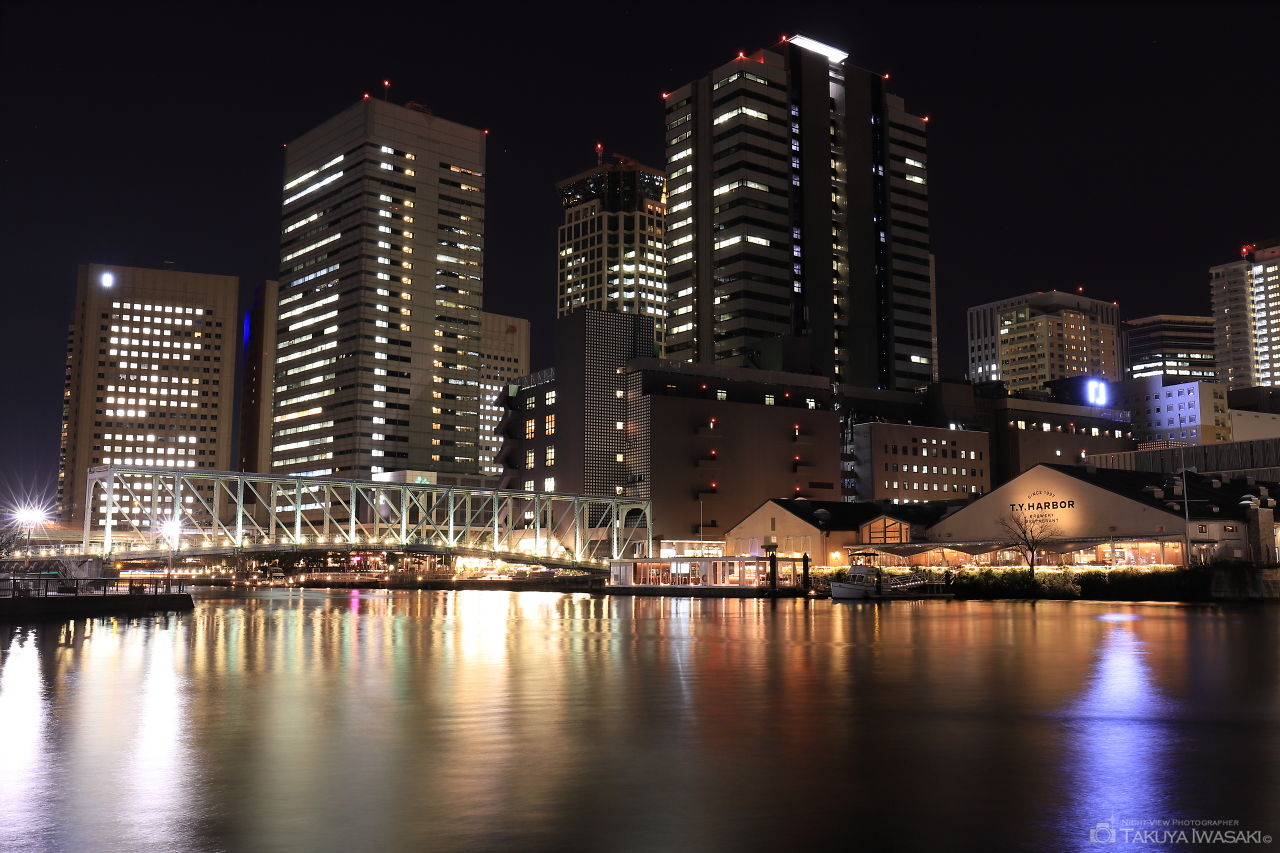 天王洲アイル方面を望む