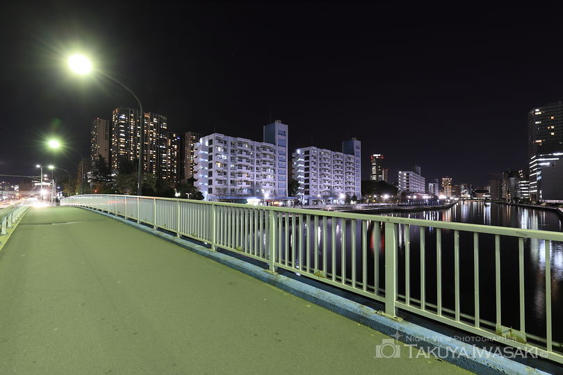 御楯橋の夜景スポット写真（5）