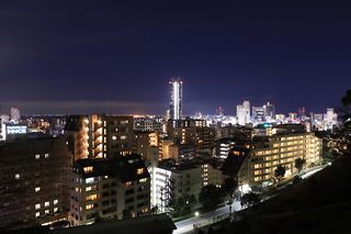 北野遊歩道の夜景スポット写真（1）class=