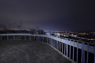 白鷺山公園の夜景スポット写真（3）class=