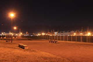 空港島東緑地の夜景スポット写真（4）class=