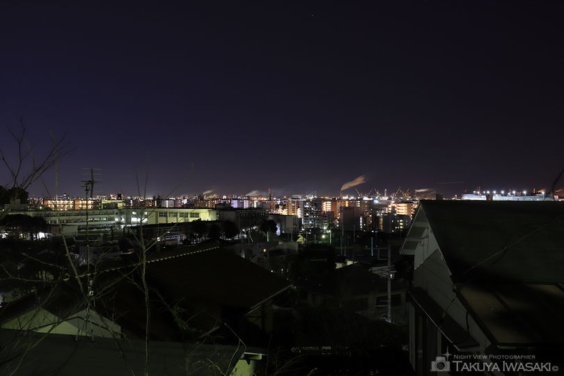 岸谷二丁目公園の夜景スポット写真（3）