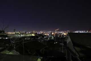 鶴見駅方面の夜景