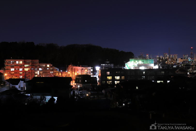 師岡町梅の丘公園の夜景スポット写真（4）