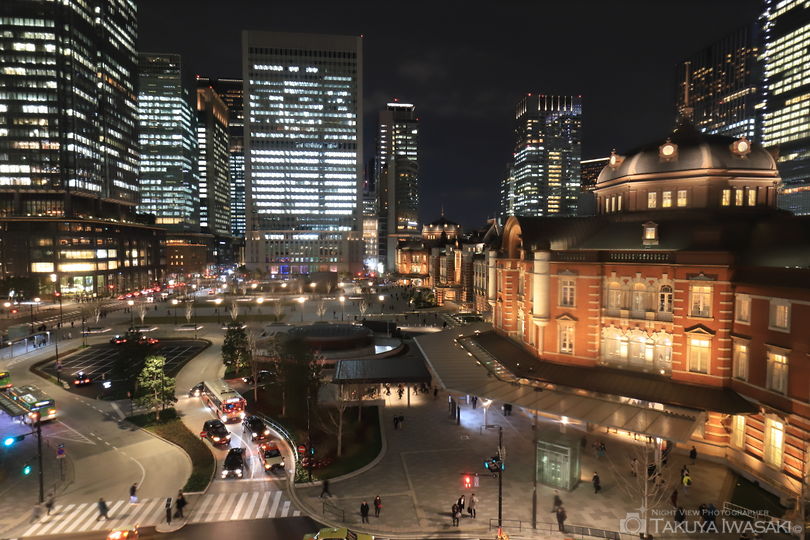 KITTE 旧東京中央郵便局長室の夜景スポット写真（1）