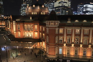 KITTE 旧東京中央郵便局長室の夜景スポット写真（2）class=