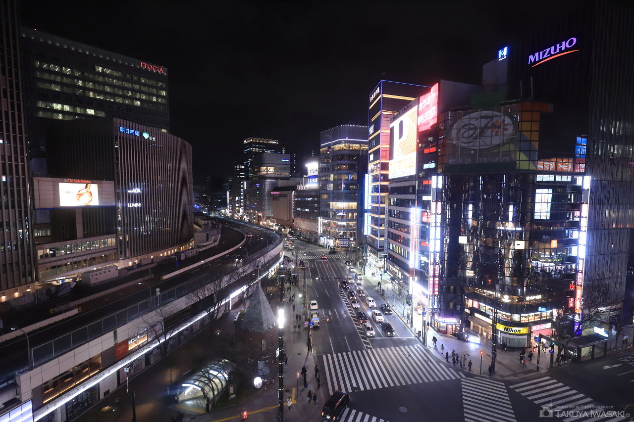 東急プラザ銀座 KIRIKO ROUNGEの夜景スポット写真（1）