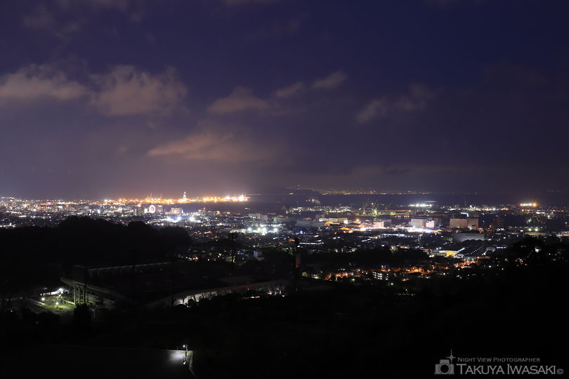 日本平さくら公園の夜景スポット写真（1）