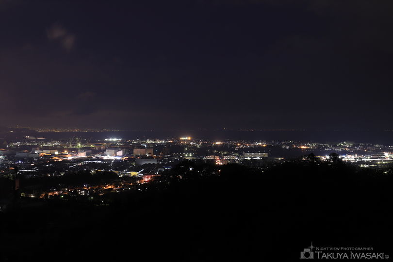 日本平さくら公園の夜景スポット写真（2）