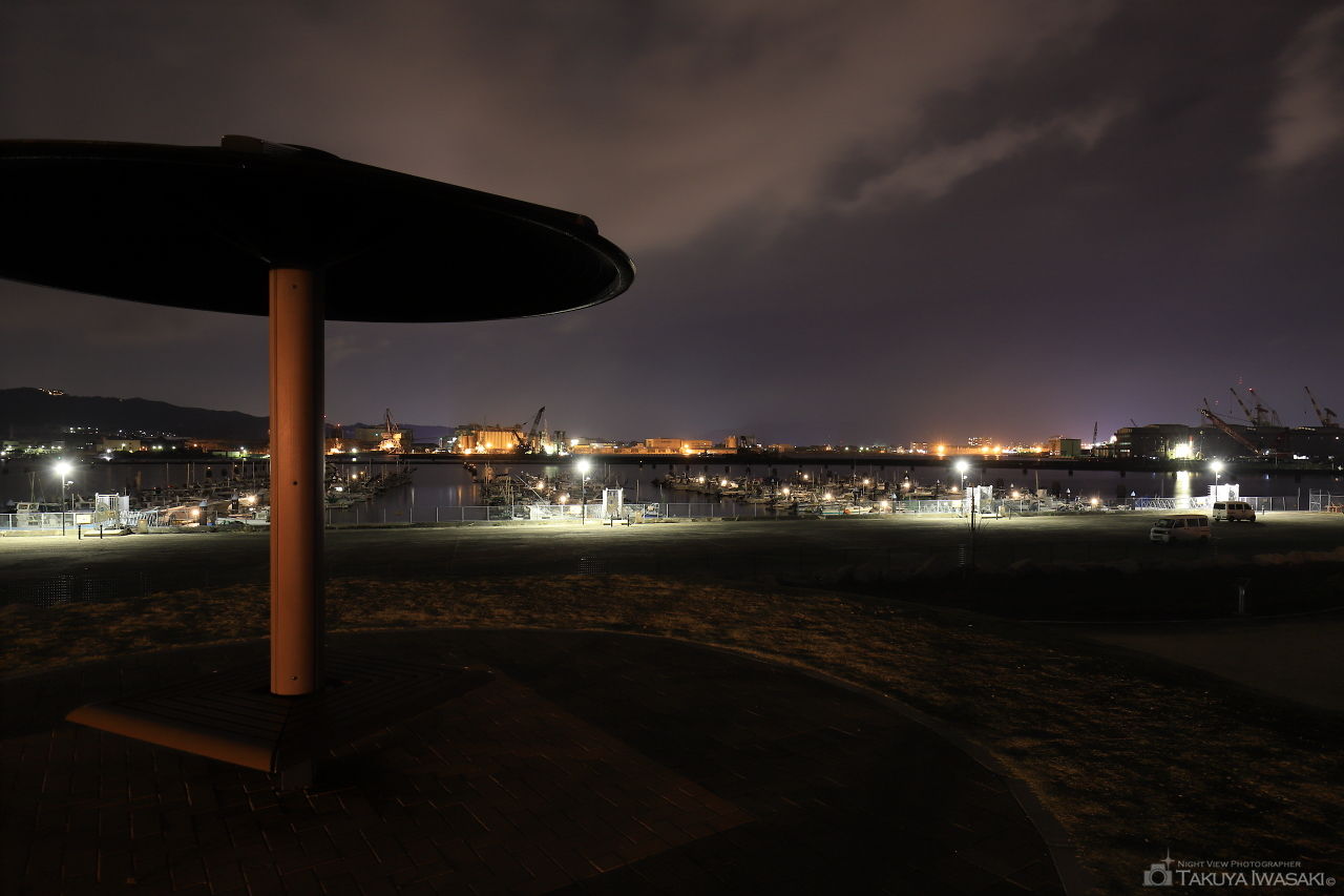 折戸潮彩公園の夜景スポット写真（3）