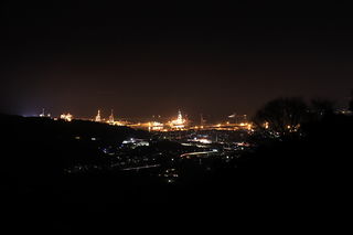 清水港方面の夜景