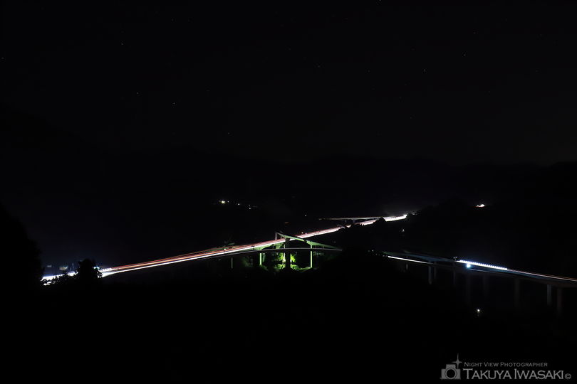 裏山原・新東名側の夜景スポット写真（3）