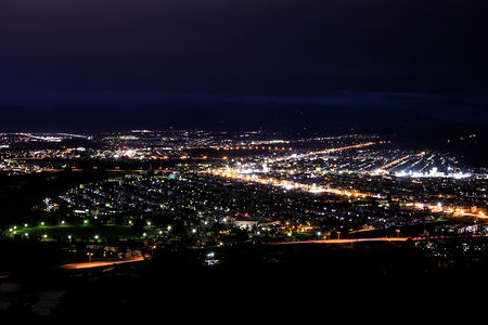 嵐山展望台の夜景スポット写真（4）class=