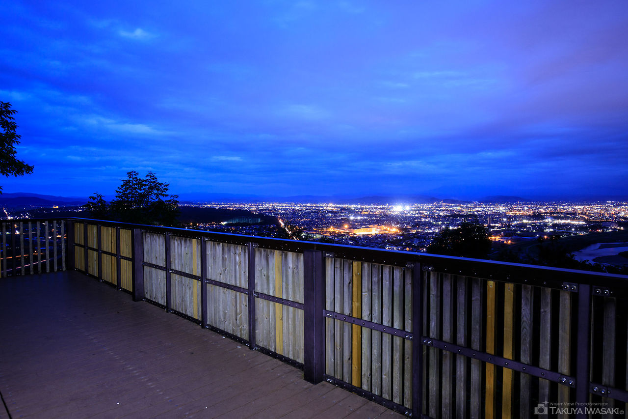 嵐山展望台の夜景スポット写真（5）