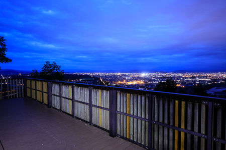 嵐山展望台の夜景スポット写真（5）class=