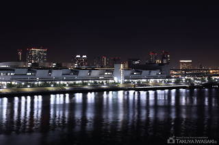 豊洲大橋（西側）の夜景スポット写真（2）class=