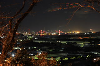 黒崎城跡の夜景スポット写真（3）class=