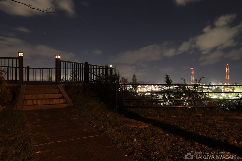 黒崎城跡の夜景スポット写真（4）
